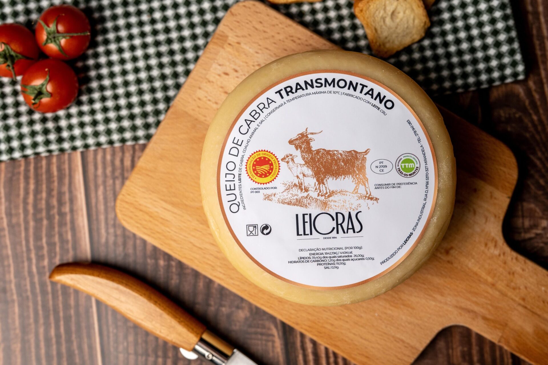 Queijo de Cabra Transmontano - Leicras